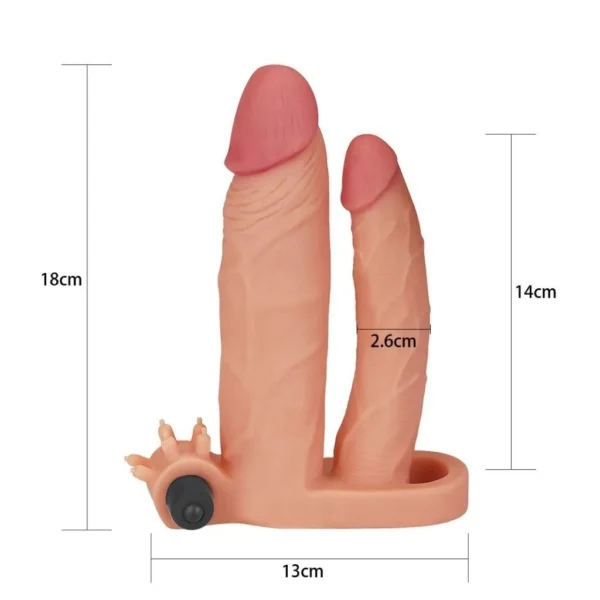 Add 1 Pleasure X Tender Vibrating A39 - Funda sleeve - Imagen 3