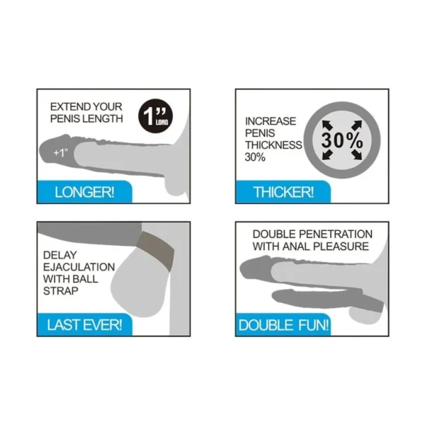 Add 1 Pleasure X Tender Vibrating A39 - Funda sleeve - Imagen 5