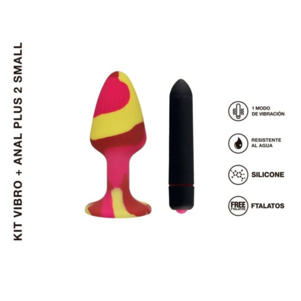 Kit Vibro + Plug Anal Plus 2 - Small