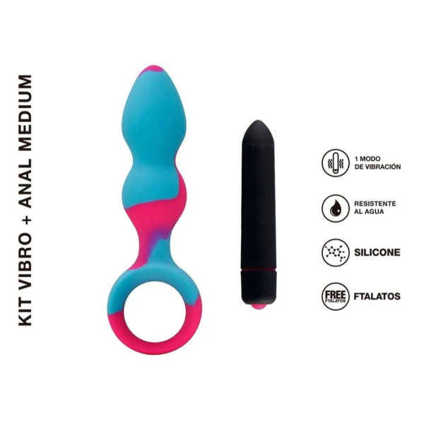 Kit Vibro + Anal Medium