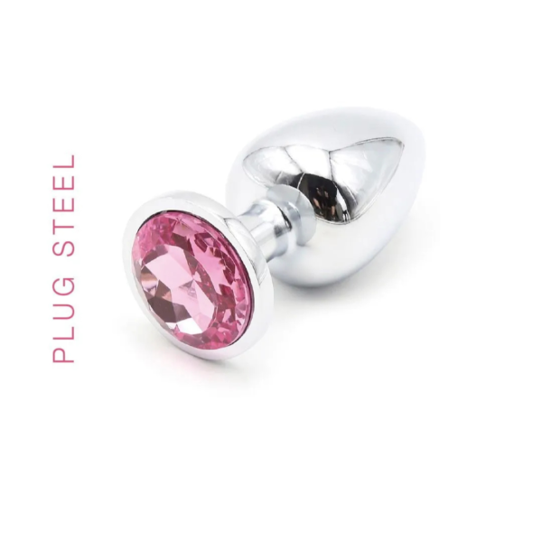 Plug Steel Rosa - Small
