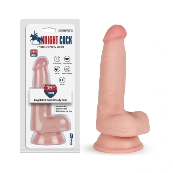 Dildo Realistico Pellizcable - Triple Densidad