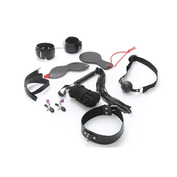 Kit Bondage 8 Piezas Negro - Imagen 2