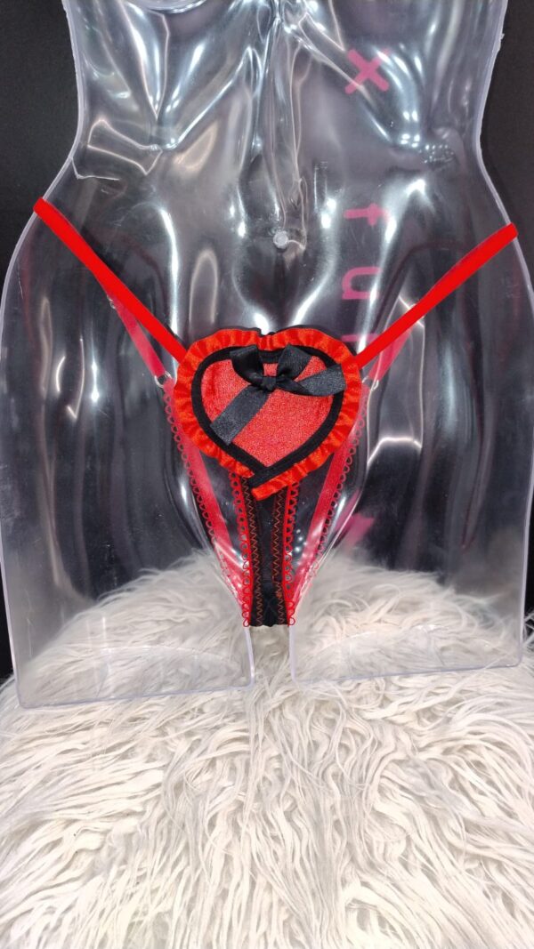Tanga Celebrity (Negro y Rojo) - Imagen 2