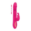 Vibrador con Empuje y Temperatura Automatica - Recargable
