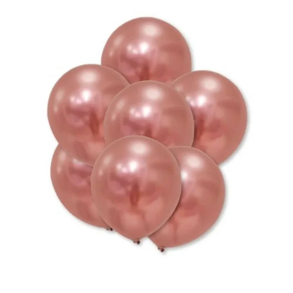 Globo Latex 12" Standar Rosa 50u