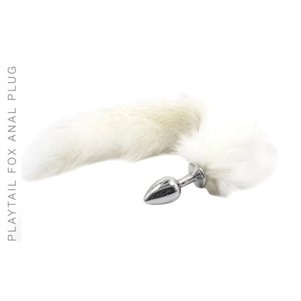 Plug Cola Zorro Blanca S
