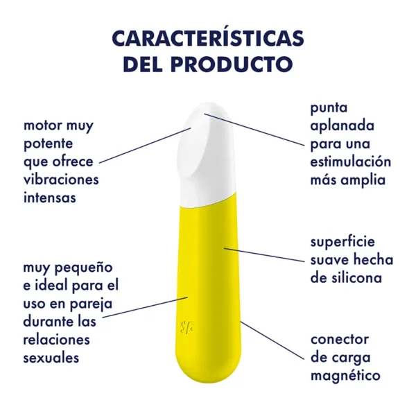 Satisfyer Ultra Power Bullet 4 - Bala Vibradora - Imagen 2