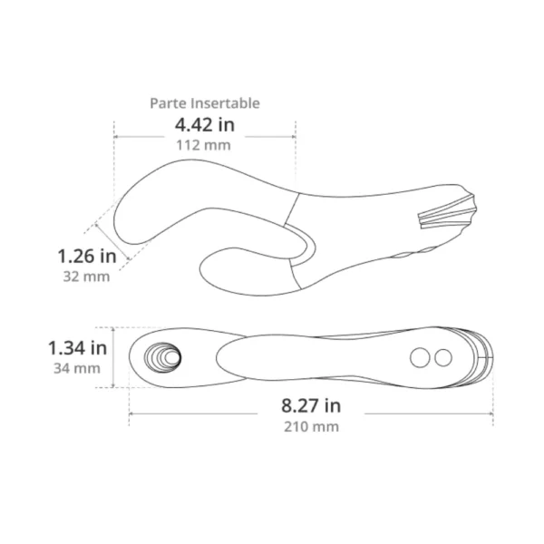 Lovense - Osci 3 Vibrador De Punto G Con Calor Y Vibracion - Rosa - Imagen 3