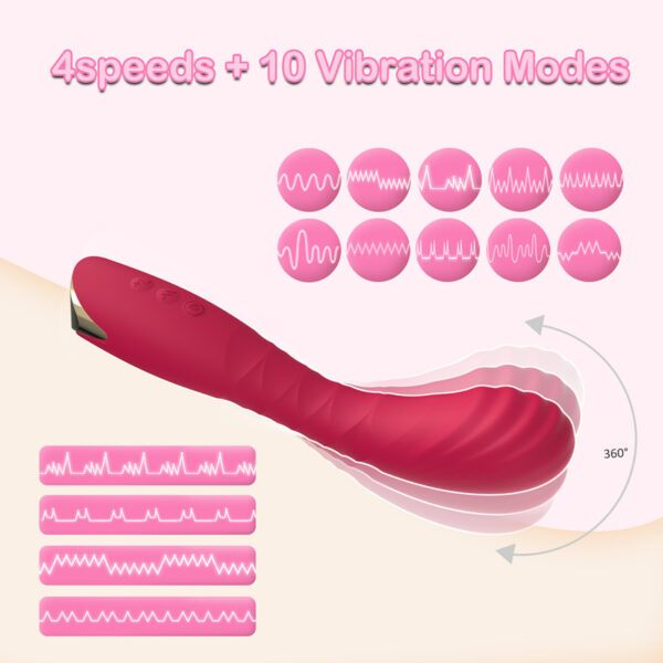 Vibrador Con Control por App - Lila