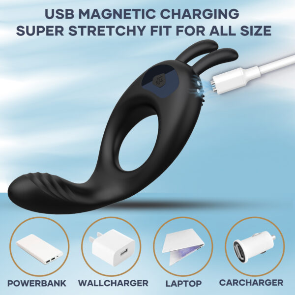 Hoppy Lover - Anillo Vibrador Con Control por App - Imagen 6