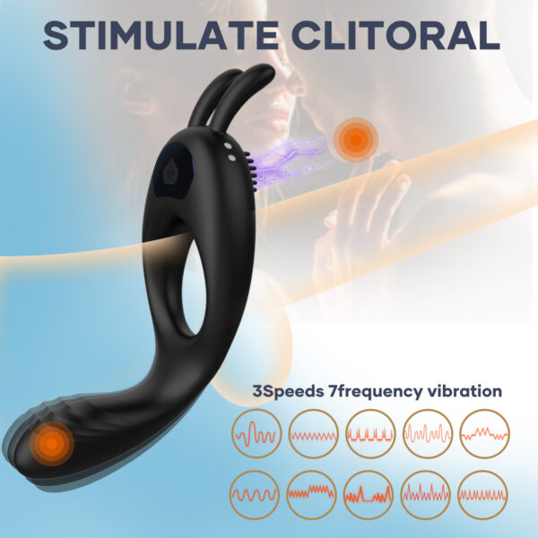 Hoppy Lover - Anillo Vibrador Con Control por App - Imagen 3