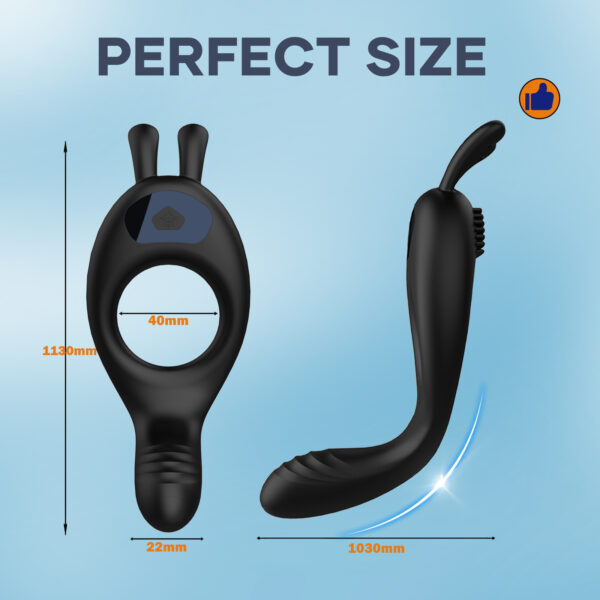 Hoppy Lover - Anillo Vibrador Con Control por App - Imagen 7
