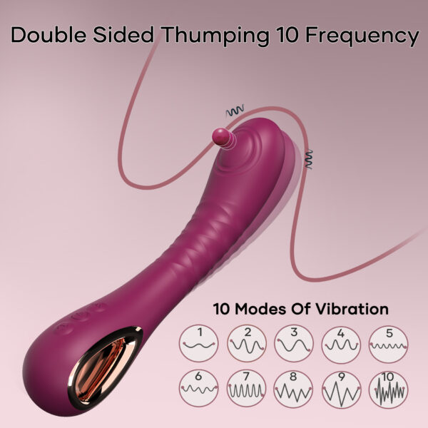 One Touch - Vibro punto G con Pulsaciones - Imagen 2