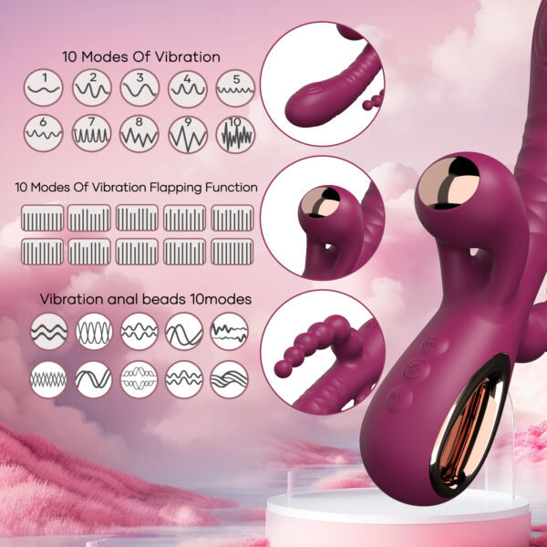 Full Access - Anal, Vaginal y Clitorial - Vibrador - Imagen 2
