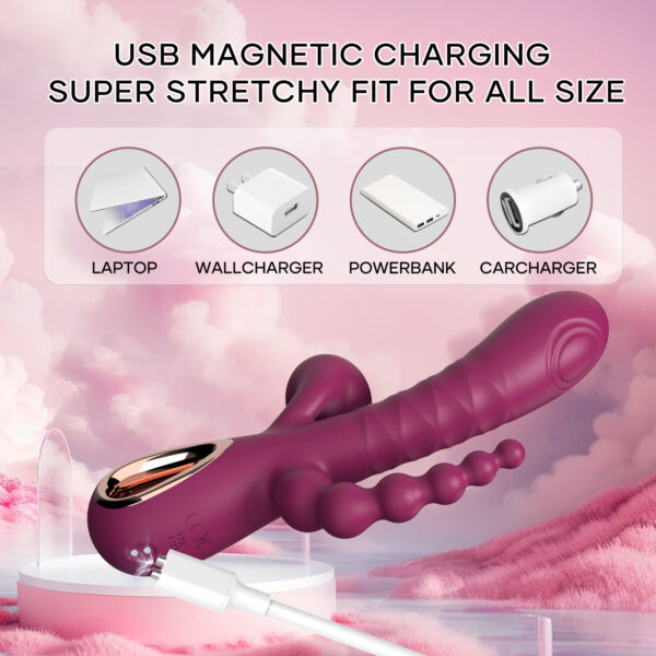 Full Access - Anal, Vaginal y Clitorial - Vibrador - Imagen 4