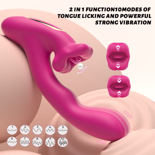 Vibrador Rabbit con Movimiento