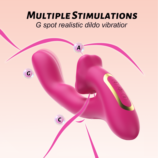 Vibrador Rabbit con Movimiento - Imagen 5