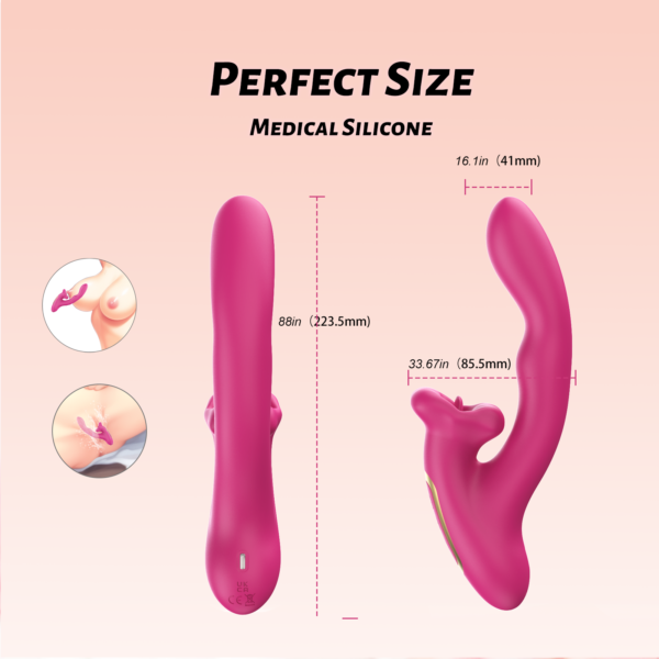 Vibrador Rabbit con Movimiento - Imagen 4