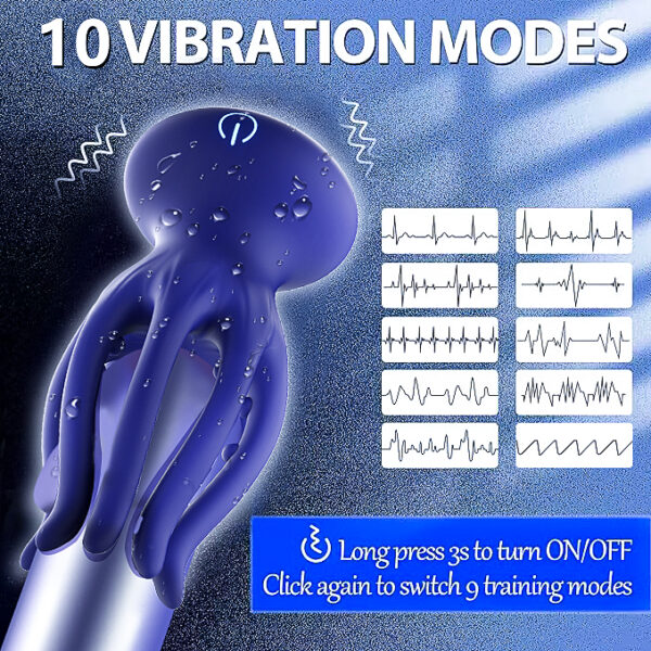 OctoTease - vibro 360 Estimulador de Glande - Imagen 5