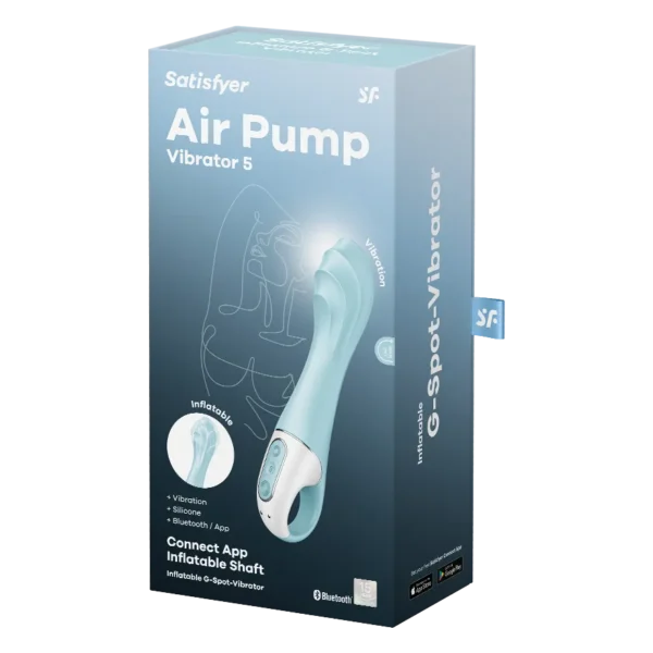 Satisfyer Air Pump 5 - Vibrador Inflable con App